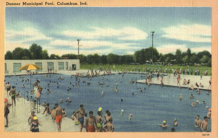 Columbus Indiana Postcards From the 1900's Courtesy of the Historic ...