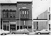Looking north from the Courthouse. Lou La Bill's Tavern is in the center of the picture